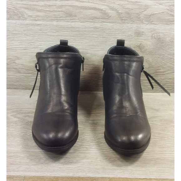 Rampage Black Ankle Botties Boot 1" Heels Side Zip Women's Shoe Shoes Size 6.5M - Picture 4 of 11